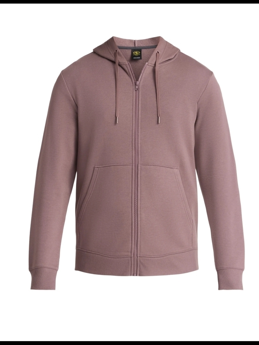 Athletic Works Men's Fleece Zip Hoodie Sweatshirt, Size M